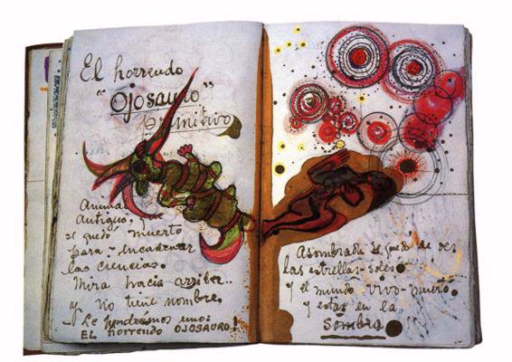 Je me relance ... sans remord ni regret ! Livre III  - Page 18 FridaKahlo-Diary-Pages-04